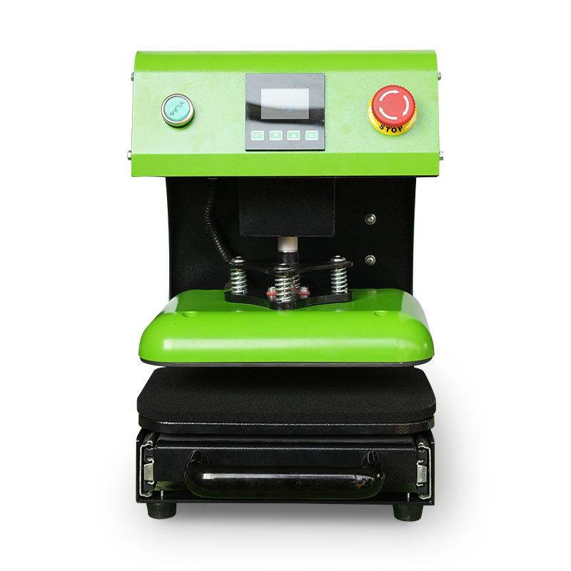 Commercial Fabric Printing Machine - 지능형 전기 열 프레스 기계, 풀아웃
